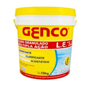 Cloro Múltipla Ação 3 em 1 Genco - 10Kg