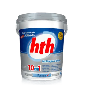 Cloro Aditivado Purificador 10 em 1 HTH 10 kg