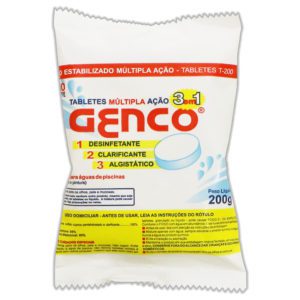 Tabletes Multipla Ação 3 em 1 Genco 200g