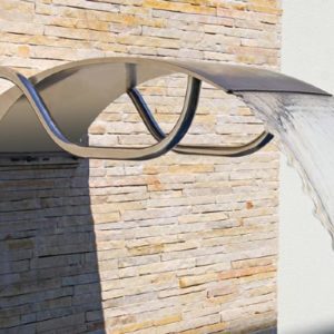 Cascata para piscina em Aço Inox Níagara