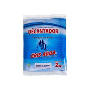 Decantador - Cris água 2kg (Sulfato de Alumínio)